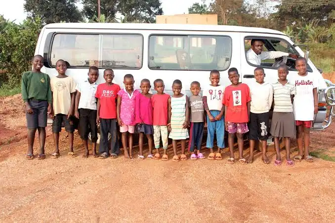 Vehicle supporting children's outreach activities